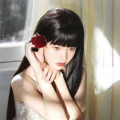盲女情
